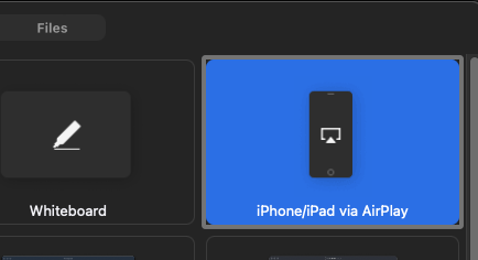 Sharing Iphone Ipad Screen Via Airplay On Macos Monterey Nordunet Support